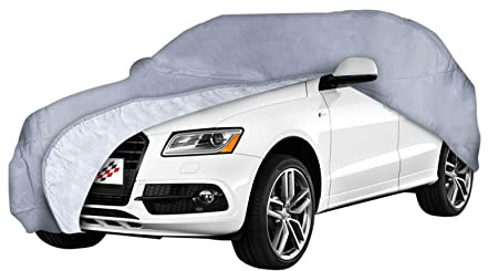 Walser Premium Autoplane All Weather Premium, Autogarage wetterfest, Vollgarage wasserdicht, UV-Sonnenschutzplane, Autoabdeckung Größe 10