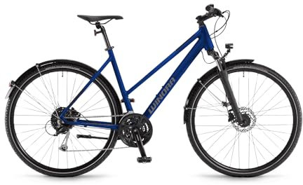 Winora Domingo 27 Sport Damen Trekkingbike Fahrrad Infinity Blue (52)