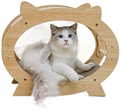TONGDY Katzenkratz-Sofabett, Katzencouch mit Struktur, rutschfest, Tragfähigkeit 4,5 kg, doppellagig for draußen/innen