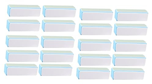 20 Pz Spugne Lime Unghie Lima Per Unghie Spugna Per Lucidare Opere D'arte Tampone Per Unghie Professionale Tampone Di Lucidatura