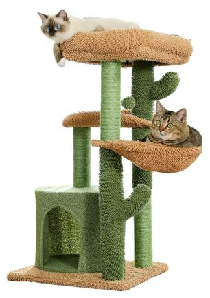Le griffoir cactus XXL – Arbre à chat extra large aspect cactus – Stable et robuste – Parfait pour les grands chats – Protège vos meubles et offre un plaisir de jeu sans fin