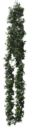 Artif-Deco.com - Guirnalda de hiedra artificial L 260 cm plástico hojas pequeñas D 12 cm