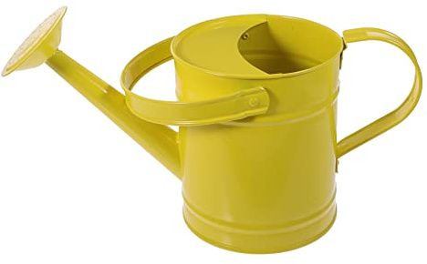 BESPORTBLE Gießkanne Garten 1,5l aus Eisen mit Großem Einfüllöffnung und Ergonomischem Griff für Pflanzenbewässerung im Garten und Hängende Pflanzen