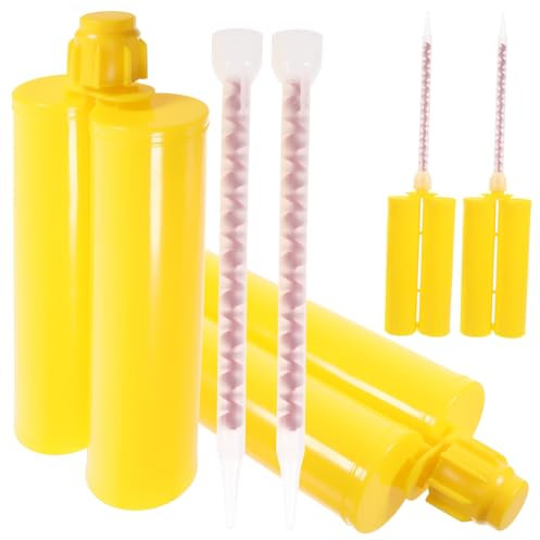 Angoily 4sätze Nachfüllbare Doppelte Diy Abdichtungs-kartuschen Reusable Abdichtungsrohre Für Fugen Reparaturen