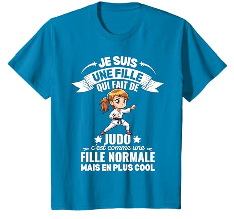Judo Judoiste Judoka Je Suis Une Fille Qui Fait Du Judo T-Shirt