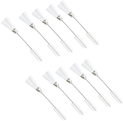 YIZITU 10Pieces Double Head Lint Brush Sewing Machine Brush For Computer Keyboards Musical Instrument And Craft Tool