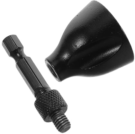 PartyKindom Herramienta de Desbarbado Chaflán para Tornillos de Reparación de con Mango Ergonómico Herramienta de Chamfer para Proyectos de Diy y Metalurgia Piezanegro Pequeño