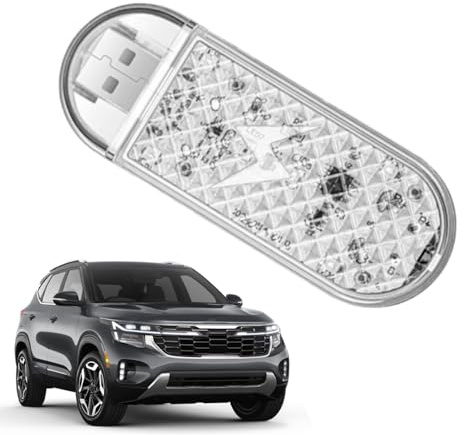 dzqad Luci Di Benvenuto Per Auto,Luci LED Magnetiche con Sensore di Benvenuto | Lampada Impermeabile Ricaricabile USB Sicurezza Decorazione Illuminazione per Veicoli Camion RV