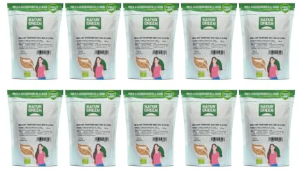NaturGreen - Sésamo Tostado Bio, Pack 10 x 400 g, 100% Fruto Seco Tostado Eco, Fuente de Calcio, Proteína y Fibra, Sin Gluten, Sin Azúcares, Vegano, Ensaladas, Panes, Salsas y Galletas