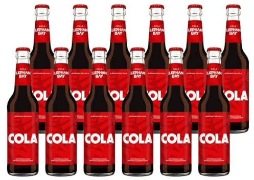 Elephant Bay Cola – 12 x 0,33L Glasflaschen | Premium Koffein-Cola für jede Gelegenheit inkl. Pfand MEHRWEG