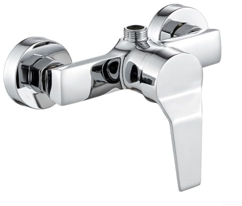 Robinet mitigeur de douche, montage mural, sortie supérieure G1/2, accessoires de salle de bain, soupape de commande pour cabine de douche système de plomberie