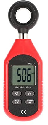 Misuratori di luce, Metro di illuminamento, UV. Tester di irradiance, e digitale del misuratore luminoso, strumento di misurazione a temperatura ambiente portatile,