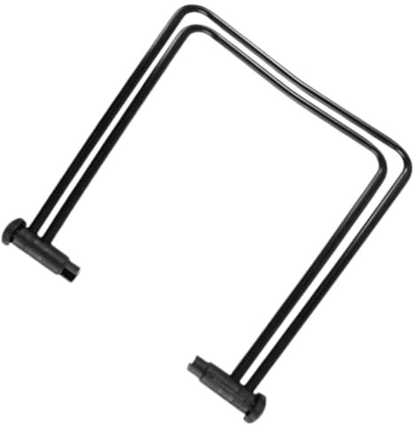 TOYANDONA Folding Bike Stand Portable Cycle Rack with Rear Wheel Clamp Design and Quick-release Placement Clamp Metal Construction for Stable and Secure Bike Parking in Car Luggage Racks