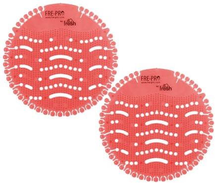 Fre-Pro Kiwi Grapefruit Wave 2 Urinal Inserts (Pack of 2)