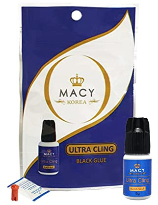 Macy ögonfranslim (för ögonfransförlängning) förlängningslim (5 ml eller 10 ml) original, frans-Kleber - Ultra Cling, 5 ml