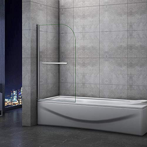 AICA page-baignoire 70x130cm pivotant à 180 degrés en verre securit