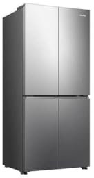 Hisense RQ5P470SEIE - Frigorífico Americano Cuatro Puertas, Eficiente Clase E, Capacidad 483 L, Conectividad WiFi, My Fresh Choice, Dual Tech Cooling, Multi-Air Flow, Inox