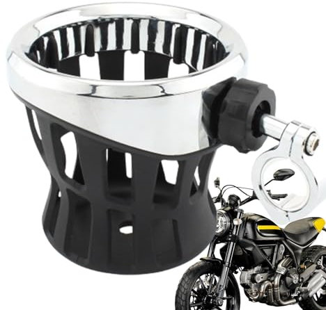 Portavasos montado moto, 168 g duradero Portabidón moto, conveniente jaula botellas frescas, bolsa botella moto, bolsa porta botella agua moto para manillar moto Gold Wing