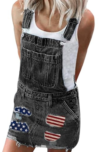 Vestido vaquero para mujer, corte holgado, mono midilekder, falda larga, con peto, adolescente, niña, vaquero, vestido de calle, corto, hasta la rodilla, vestido con tirantes, mono de línea A,