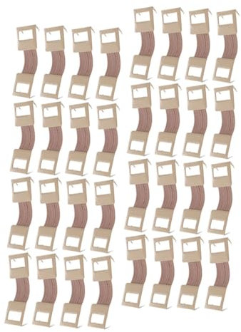 CANIGHT 100stücke Elastische Bandage Clips Aluminium- Für Verbände -buckle Für Wundversorgung Hautfarbe Vielseitig Einsetzbar Für Sport Und