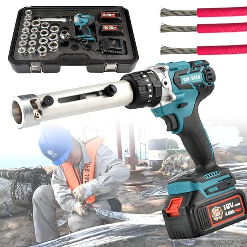 Herramienta Para Quitar La Cubierta De Cables De Cobre De 50-300 Mm², Herramienta Peladora De Cables Recargable, MáQuina Peladora De Cables EléCtrica