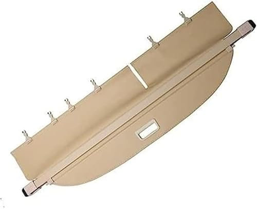 WNFVYP Auto Kofferraumabdeckung für VW Tiguan 2010-2016,Auto Ausziehbar Kofferraum Rollo Laderaumabdeckung,GepäCkrollo Parcel Curtain ZubehöR
