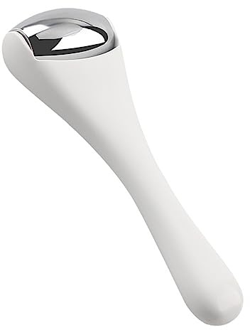 PENIKOKO Masajeador Antienvejecimiento para Ojos Aplicador de Crema, Ligero y Portátil, Material Abs y Aleación para Cuidado Facial Eficaz
