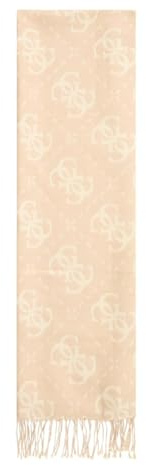 GUESS Schal Noelle II Scarf 60X180 Latte Logo beige