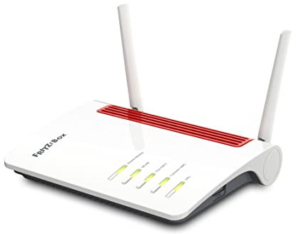 FRITZ!Box 6850 5G International (Mobilfunk-Internet bis zu 1.300 MBit/s, WLAN AC+N bis 866 (5 GHz) & 400 (2,4 GHz) MBit/s, 4 x Gigabit-LAN, DECT, USB 3.0, geeignet für Österreich/Schweiz)