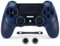 VooFun Mando Compatible para PS4 Pro Slim, Bluetooth Mandos con Vibración, 6 Axis Sensor, Panel Táctil, Stereo Audio Jack, Turbo, 1000mAh Batería, Inalámbrico Mando Compatible con PS4