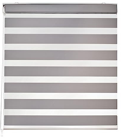 Easydeco Store enrouleur jour et nuit Premium (gris, 135 x 250 cm)