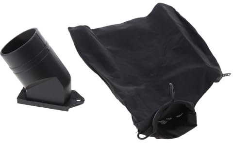 Sac à poussière pour scie à onglet modèle 255 avec fermeture éclair et support métallique pour une élimination facile des accessoires à poussière, support de fil de rechange pour une élimination