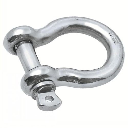 ACTON Manille lyre forgée - Inox A4 D5mm - Boîte de 5 - Supportage des réseaux