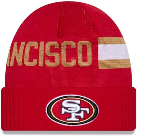 New Era NFL Sideline Tech Knit Mütze - San Francisco 49ers