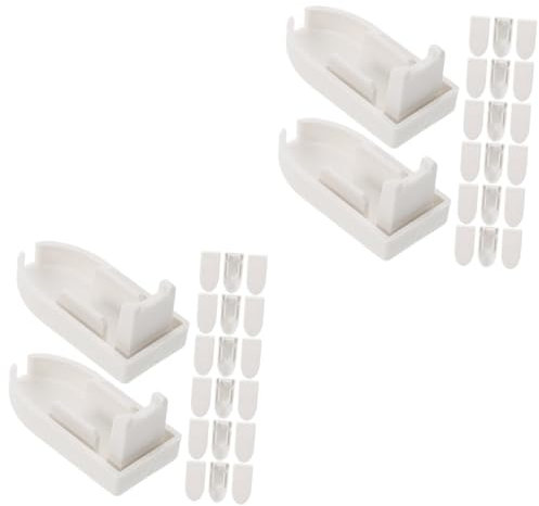 Warmhm 2sets Roller Spares Roller Cord Holders 12- Pole Plug Set Easy Installation for Diy 20pcs*2