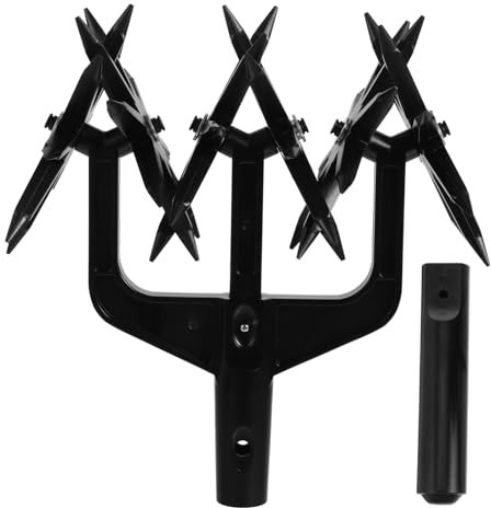 BEBEMOKO 1ensemble Cultivateur Rotatif Manuel pour Jardinage Outil De Détail De Scarification Mélange du Sol Outil De Jardinage