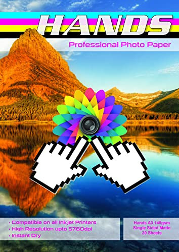 Fotopapier, A3, 140 g/m², einseitig, matt, 200 Blatt