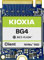 Kioxia SSD 512GB M.2 2230 30mm NVMe PCIe Gen3 x4 KBG40ZNS512G BG4 Unidad de estado sólido para Surface Pro Steam Deck Dell HP Lenovo Ultrabook Tablet