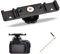 Hot Shoe Adapter Camera, Dual Cold Shoe Mount Bracket, Hot Shoe Extension Bar Aluminum Alloy for Microphone, LED Video, Monitors, Fill Light 1/4 Thread Hole