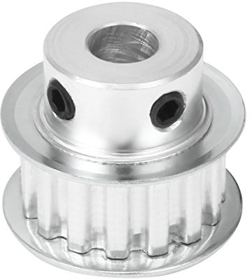 sourcing map Synchronisierungsrad XL 15 Zähne 8mm Bohrung Aluminium Riemenrad 11mm Riemen