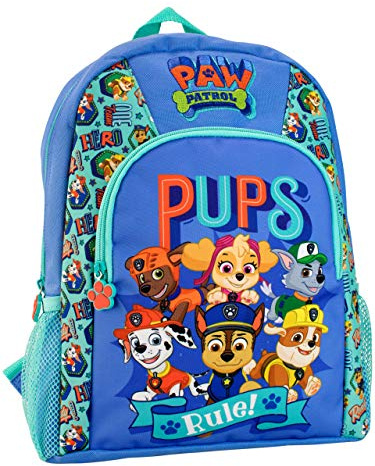 Paw Patrol Backpack | Chase Marshall Skye Boys Backpack | Kids School Bag