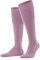 FALKE Airport M Kh Lana Algodón Lisos Calcetines largos, Rosa Light 8276, 41-42 Hombre