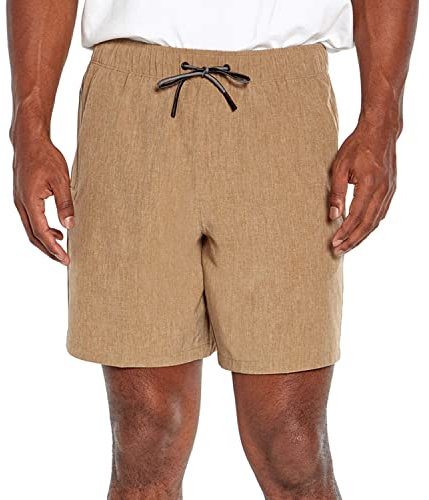 Eddie Bauer Gewebte Tech-Shorts für Herren, Herren-Shorts, Laufshorts, Fitness-Shorts für Herren, Ermine, 3X-Groß