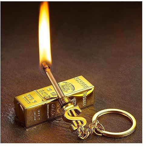 HESTAY Briquet Permanent en Silex kérosène réutilisable, Briquet étanche, Briquet à Carburant, Allumette de Survie d'urgence (sans Carburant), nouveauté 2024