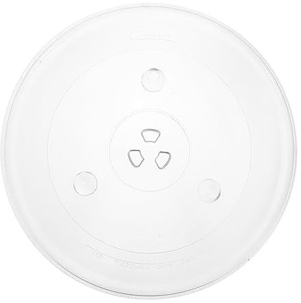 VOSAREA Glass Turntable Tray for Microwave Oven Microwave Turntable Glass Plate Cooking Tray Replacement