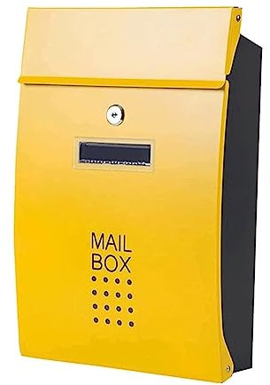 Outdoor Mailbox Stainless Steel Post Box Post Double Door Letter Box Residential Villa Drop Box Lockable Parcel Box Safer