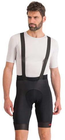 Sportful Salopette Ciclismo Invernale Fiandre (IT, Testo, L, 3XL, Regular, Regular, Nero)