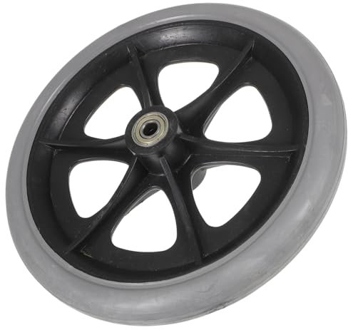 SHINEOFI Roue Avant Pour Fauteuil Roulant Roue De Rechange à Pneu Plein Accessoire Pour Fauteuil