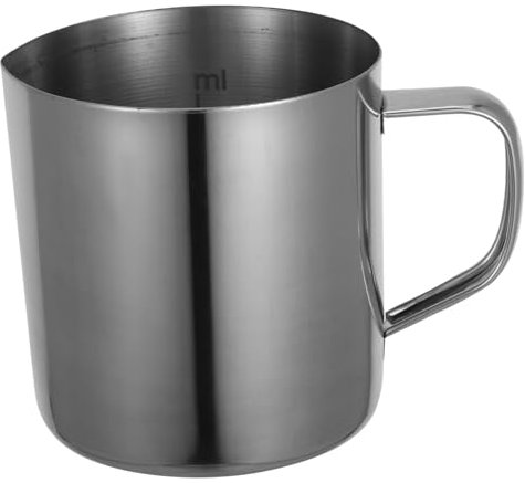 FUNNETOYU Taza Medidora Inoxidable Para Arroz Medición Precisa Recipiente Multiusos