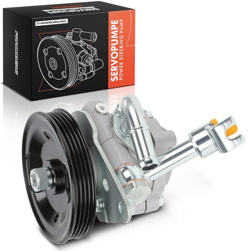 Frankberg Pompe Hydraulique Direction avec poulie pour courroie trapézoïdale Support de tubulure d'admission Compatible avec Murano I Z50 3.5L 2003-2008 Remplacer# 49110CB000,49110CB00C